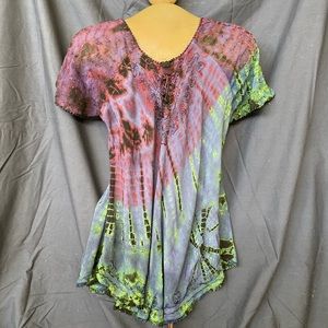 Unique Boho blouse size M/L